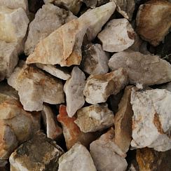 Кварц ( фр. 70-100 мм) фото Камень Клуб  купить в Новосибирске