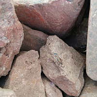 Яшма красная  (фр. 70-100 мм) фото Камень Клуб  купить в Новосибирске