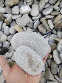 Галька черноморская фр. 50-100 мм.  купить в Новосибирске фото Камень Клуб