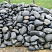 Kamenclub.ru: Темно-серый валунчик фр.100-300 мм.  купить в Новосибирске крупный природный камень серый, темно-серый, светло-серый речная галька большого размера окатанная 4500 руб/т   фото КАМЕНЬ КЛУБ