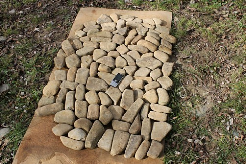 Kamenclub.ru: Песчаник брусчатка  купить в Новосибирске    5 500 руб/т   фото КАМЕНЬ КЛУБ