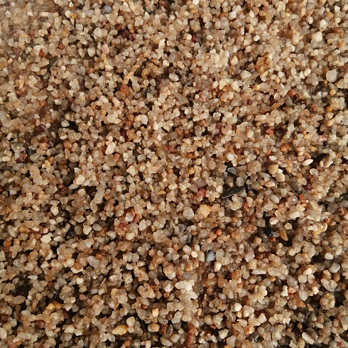 Кварцевый песок для пескоструйных работ фр. 0,8-1,6 мм.  купить в Новосибирске фото Камень Клуб