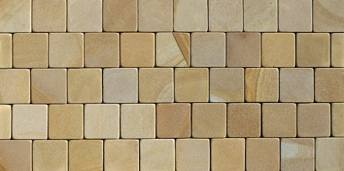 Kamenclub.ru: Песчаник брусчатка (классика) art PSG-10-08  купить в Новосибирске    2500 руб/кв.м    фото КАМЕНЬ КЛУБ