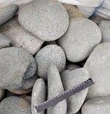 Kamenclub.ru: фото ПЛОСКАЯ ГАЛЬКА (речная горная) купить  в Новосибирске  видео обзоры природного камня