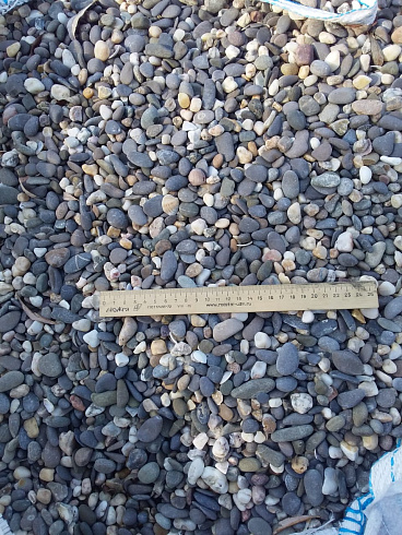 фото Галька крымская прибрежная фр. 5-10 мм. в интернет-портале КАМЕНЬ КЛУБ
