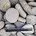 Kamenclub.ru: Галька речная окат (темно-серая) фр. 70-150 мм. купить  в Новосибирске галька речная темно-серая, синяя, серая речная галька округлая  8000 руб/т   фото КАМЕНЬ КЛУБ