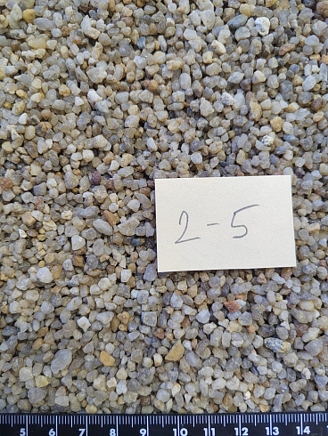 Кварцевый песок для площадок фр. 2-5 мм.  купить в Новосибирске фото Камень Клуб