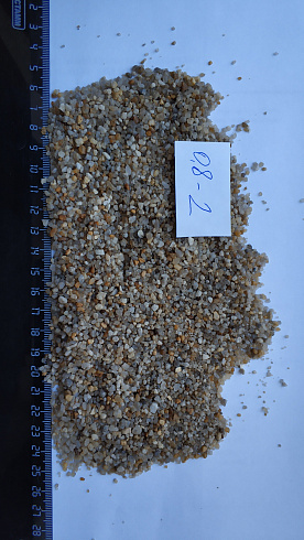 Кварцевый песок для площадок фр. 0,8 - 2 мм.  купить в Новосибирске фото Камень Клуб