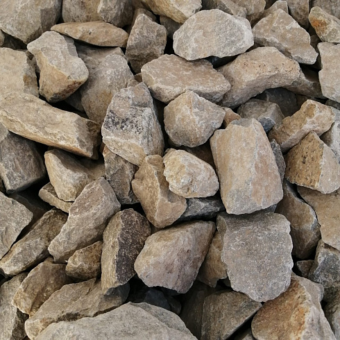 фото Габбро-диабаз  (фр. 70-100 мм)  купить в Новосибирске в интернет-портале КАМЕНЬ КЛУБ
