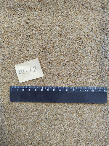 Кварцевый песок для площадок фр. 0,6-1,2 мм.  купить в Новосибирске фото Камень Клуб