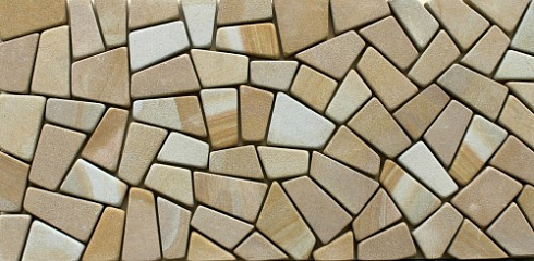 Kamenclub.ru: Песчаник брусчатка (Готика) art PSG-L-01  купить в Новосибирске    2300 руб/кв.м   фото КАМЕНЬ КЛУБ