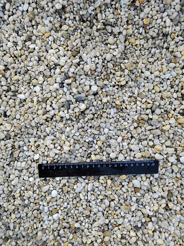 фото Галька крымская жемчужная фр. 3-5 мм. купить в Новосибирске  в интернет-портале КАМЕНЬ КЛУБ