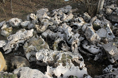 Kamenclub.ru: Выветренный известняк (степной) фр. 500-1500 мм.  купить в Новосибирске    10000 руб/т   фото КАМЕНЬ КЛУБ