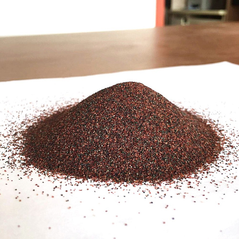 Гранатовый песок  120 Mesh в Новосибирске 