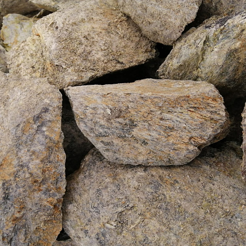 фото Змеевик салатовый  (фр. 70-100 мм)  купить в Новосибирске в интернет-портале КАМЕНЬ КЛУБ