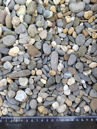 Галька крымская прибрежная фр. 10-20 мм.  купить в Новосибирске фото Камень Клуб